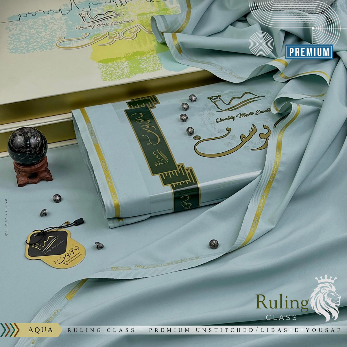 RULING CLASS SUMMER - Premium 2026 - Wash & Wear - Aqua