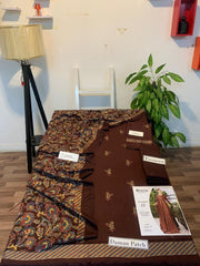 Fully Embroidered 3PC Dress With Heavy EMB Shawl - W22