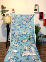 EMB 3PC Dhanak Unstitched Winter Dress With Printed Wool Shawl - W115