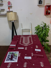 Embroidered 2Pc Lawn Unstitched Summer Dress AL-102