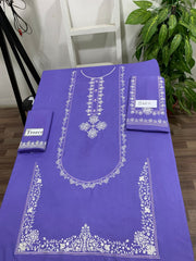 Embroidered 2Pc Lawn Unstitched Summer Dress - DE-55S