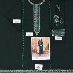 Embroidered 2Pc Lawn Unstitched Summer Dress - DE-1144B